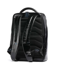 PIQUADRO BLUE SQUARE Rucsac din piele pentru laptop de 15,6". - Rucsacuri pentru laptop