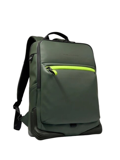 CORNER SPECIALE GOMMATO Rucsac pentru laptop de 15,6". VERDE - Rucsacuri pentru laptop