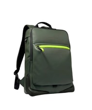 PIQUADRO CORNER SPECIALE GOMMATO Rucsac pentru laptop de 15,6". VERDE - Rucsacuri pentru laptop - 2