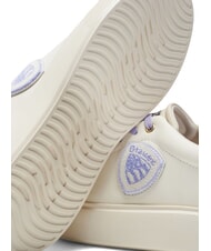 BLAUER VENUS Adidași cu inserție cu sclipici cremă - Pantofi femei - 4