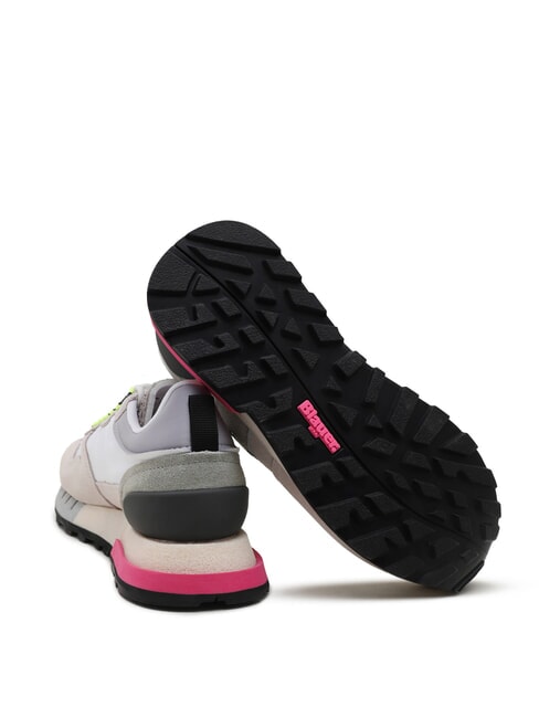 HOUMA Adidași de alergare alb/gri - Pantofi femei