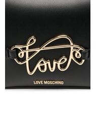 LOVE MOSCHINO CURSIVE LOGO Mini Geanta de umar negru - Genți femei - 3