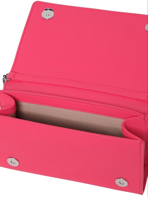 CHAIN Lettering Geanta de umar fucsie - Genți femei