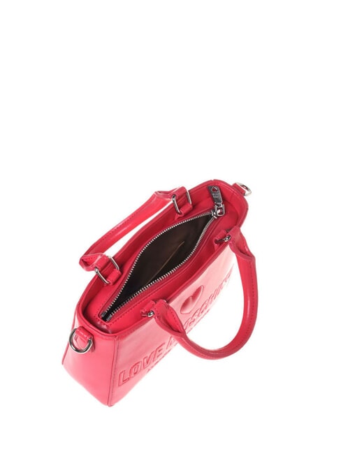 MADE WITH LOVE Geantă de mână mini, cu curea de umăr fucsie - Genți femei