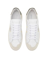 BLAUER STATEN Tenisi din piele alb/verde - Pantofi bărbați - 3