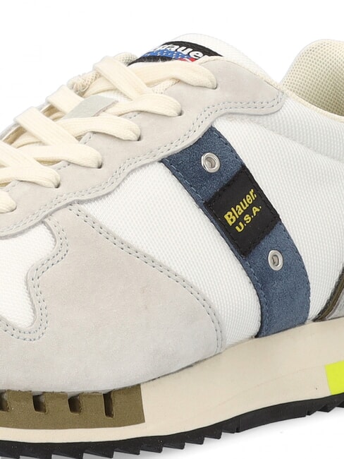 QUEENS Adidași pentru alergare alb/taupe - Pantofi bărbați