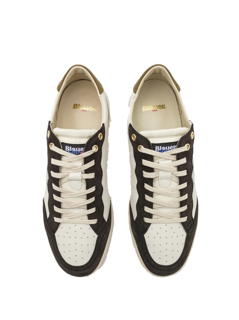 MURRAY Adidași alb/negru - Pantofi bărbați