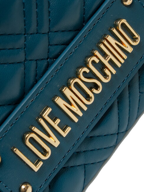 QUILTED Convertible Geantă de umăr/încrucișată smarald - Genți femei