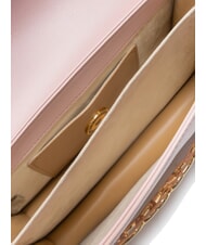 LOVE MOSCHINO HEART CHAIN Geanta de umar Trandafir - Genți femei - 5