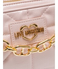 LOVE MOSCHINO GOLD CHAIN Rucsac Trandafir - Genți femei - 3