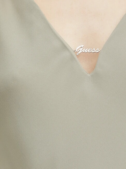 CAROLINE  Tank Top frunza de salvie - tricou