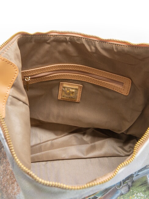 YESBAG Geantă de umăr Hobo fier plat - Genți femei