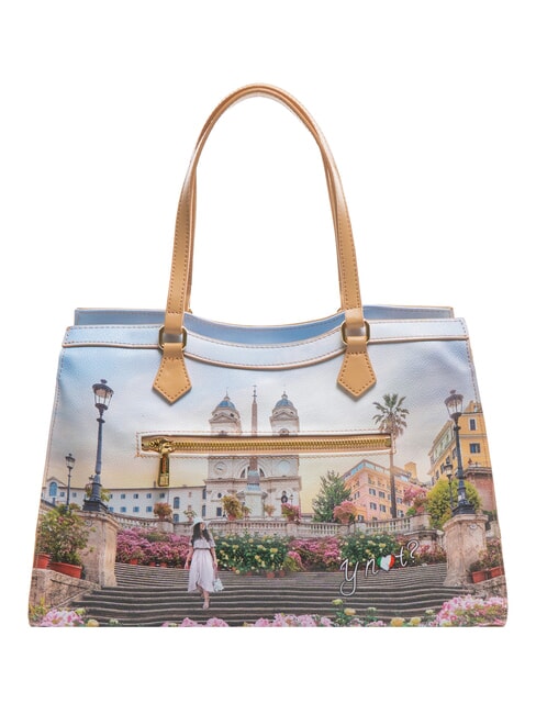 YESBAG  Geantă mare de umăr floral - Genți femei