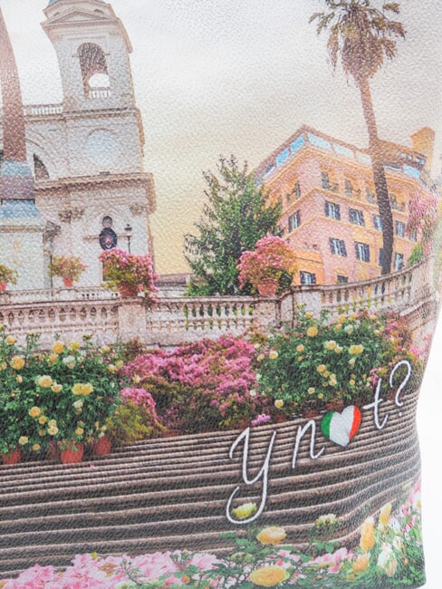 YESBAG Geantă de umăr Hobo floral - Genți femei