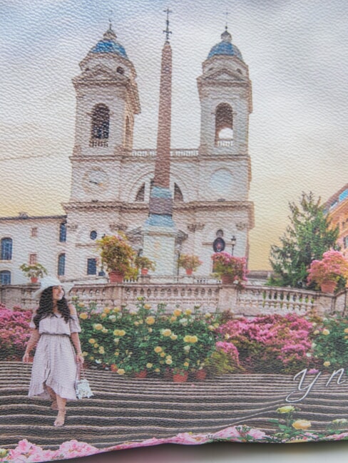 YESBAG Geanta de umar floral - Genți femei