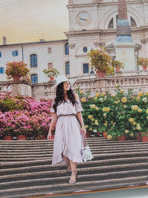 YESBAG Geantă de umăr floral - Genți femei