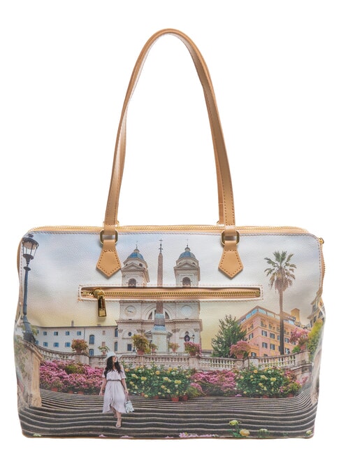 YESBAG Geantă de umăr floral - Genți femei