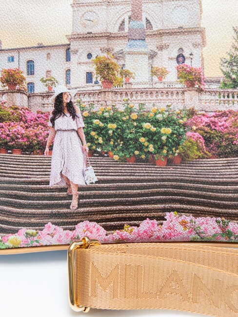 YESBAG  Cumpărător de umăr floral - Genți femei