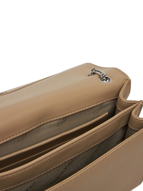 CK CONV CHAIN Geantă de umăr convertibilă, geantă crossbody vesela - Genți femei