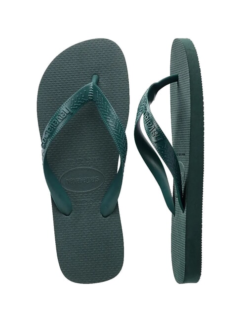 TOP SENSES Papuci flip-flop verde pantanal - Pantofi unisex