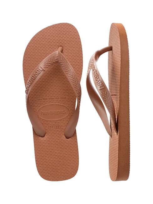 TOP SENSES Papuci flip-flop rugini - Pantofi femei