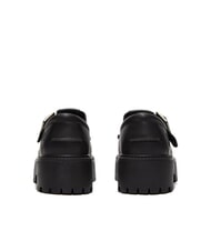 TIMBERLAND STONE STREET BUCKLE Pantof cu platforma din piele negru plin de cereale - Pantofi femei - 7