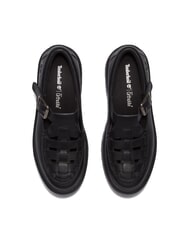 TIMBERLAND STONE STREET BUCKLE Pantof cu platforma din piele negru plin de cereale - Pantofi femei - 6