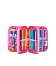 SJGANG FLYUNICORN GIRL Trusa cu 3 fermoar completă cu trusa școlară fuxiafluo - Penare și accesorii - 2