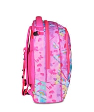 SJGANG FLYUNICORN GIRL 3WD Troler rucsac detasabil, 3 roti fuxiafluo - Rucsacuri cu role - 7