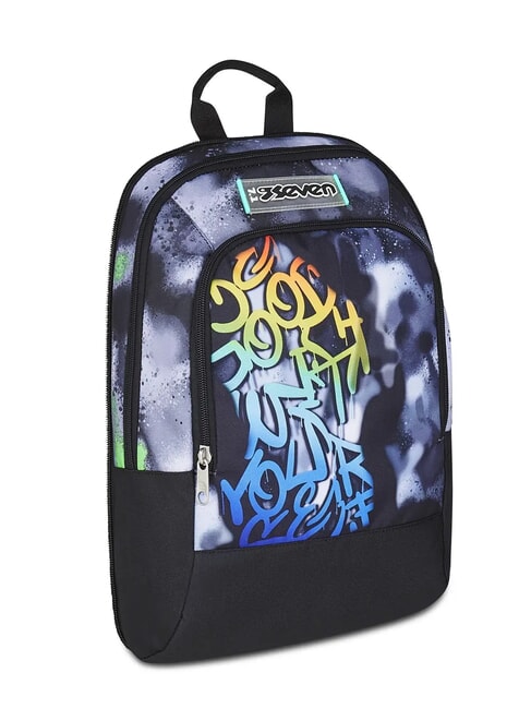 PAINT BOY JACK 3WD Troler 2 rucsacuri detasabile, 3 roti negru - Rucsacuri cu role