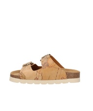 ALVIERO MARTINI PRIMA CLASSE GEO CLASSIC Papuc cu 2 catarame NATURAL - Pantofi femei - 4