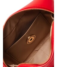 LOVE MOSCHINO CURSIVE LOGO Mini Geanta de umar RED - Genți femei - 4