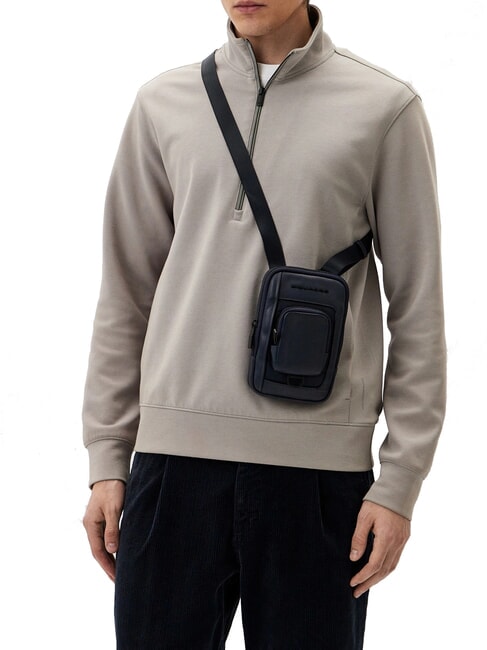 CAMPIONARIO - LIKO Geanta pentru suport smartphone albastru - Genți de umăr bărbați