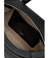 GIANNI CHIARINI GILDA Geanta de umar din piele ciocanita negru - Genți femei - 5