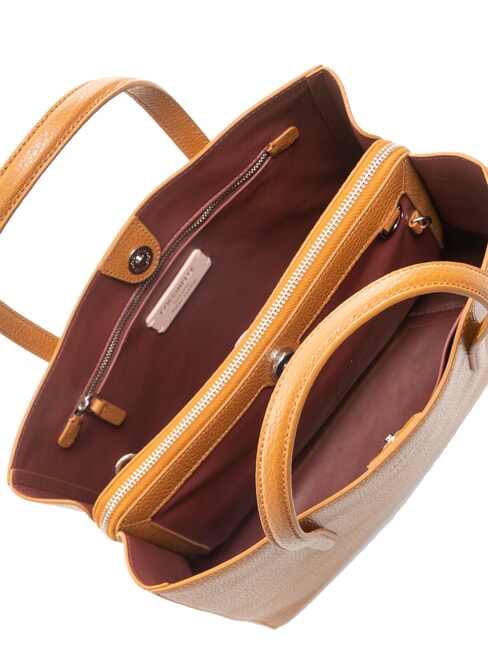 SWAP Geantă tote din piele ciocanată CUIR - Genți femei