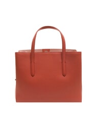 COCCINELLE SWAP Geantă tote din piele ciocanată oală - Genți femei - 3