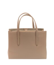 COCCINELLE SWAP Geantă tote din piele ciocanată roz pudră - Genți femei - 3