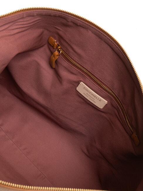 ALPHA Geanta de cumparaturi din piele ciocanita CUIR - Genți femei