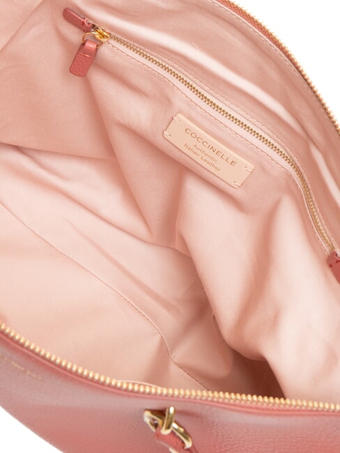 ALPHA Geanta de cumparaturi din piele ciocanita oală - Genți femei