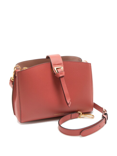 ALBA Geanta de umar din piele ciocanita oală - Genți femei