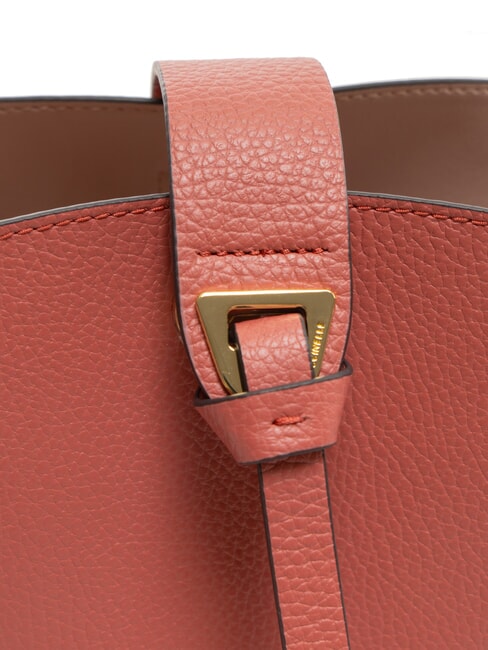 ALBA Geanta de umar din piele ciocanita oală - Genți femei