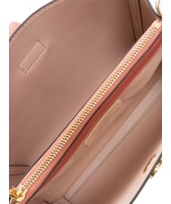 COCCINELLE ALBA Geanta de umar din piele ciocanita oală - Genți femei - 5