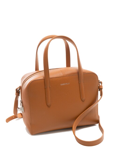 SWAP Geanta ghiozdan din piele ciocanita CUIR - Genți femei