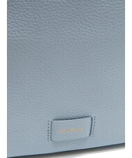 COCCINELLE VOILE Rucsac mini din piele ciocanita ceață albastră - Genți femei - 3