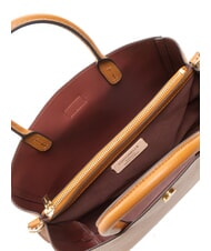 COCCINELLE ALBA Geantă tote din piele ciocanată CUIR - Genți femei - 6