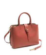 COCCINELLE ALBA Geantă tote din piele ciocanată oală - Genți femei - 2