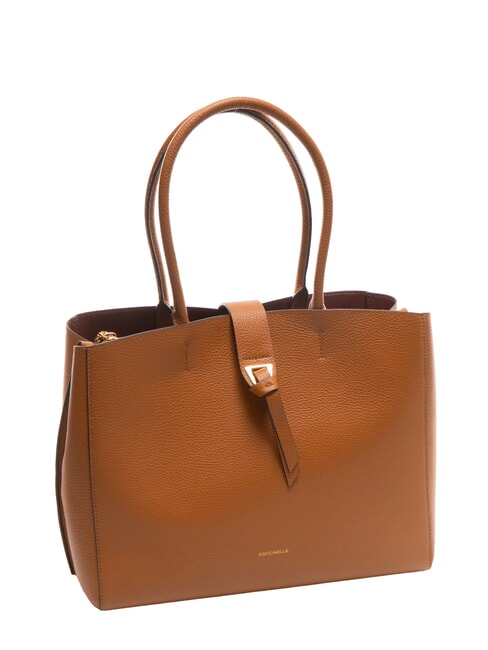 ALBA Geanta de umar din piele ciocanita CUIR - Genți femei