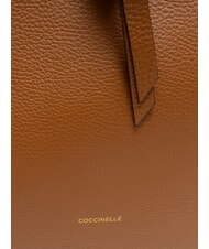 COCCINELLE ALBA Geanta de umar din piele ciocanita CUIR - Genți femei - 6