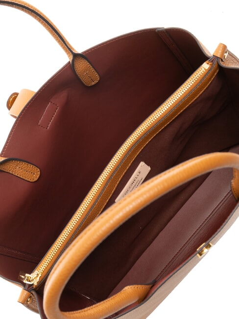 ALBA Geanta de umar din piele ciocanita CUIR - Genți femei