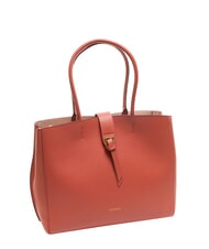 COCCINELLE ALBA Geanta de umar din piele ciocanita oală - Genți femei - 2